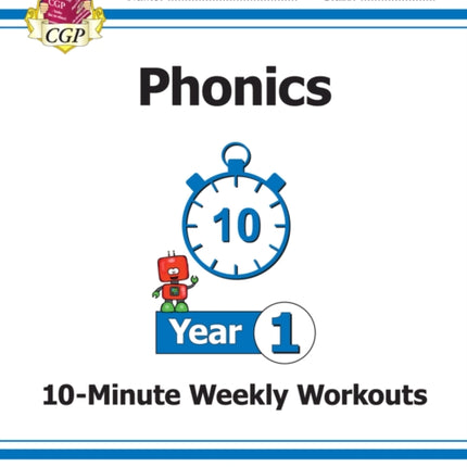 KS1 Year 1 English Phonics 10-Minute Weekly
