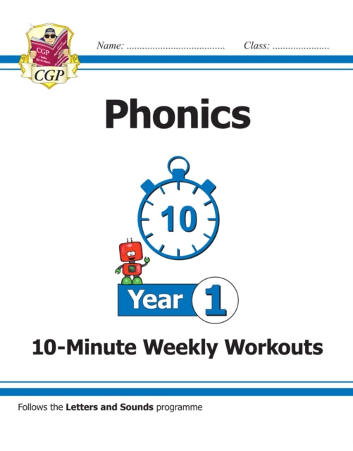 KS1 Year 1 English Phonics 10-Minute Weekly