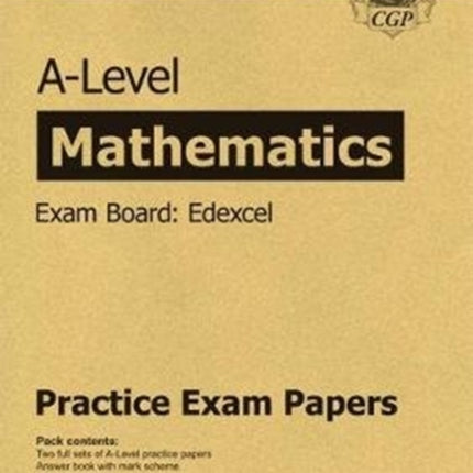 A-Level Maths Edexcel Practice Papers