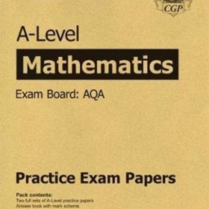 A-Level Maths AQA Practice Papers