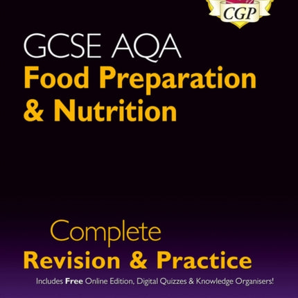 New GCSE Food Preparation  Nutrition AQA Complete