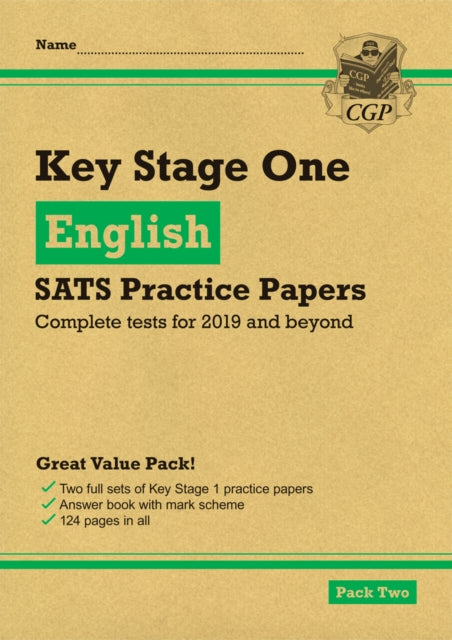 KS1 English SATS Practice Papers: Pack 2 (for end