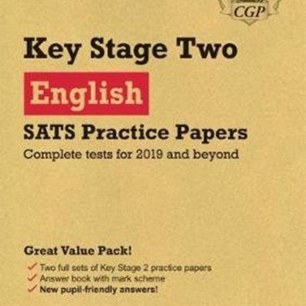 KS2 English SATS Practice Papers: Pack 4 - for the 2024 tests (with free Online Extras)