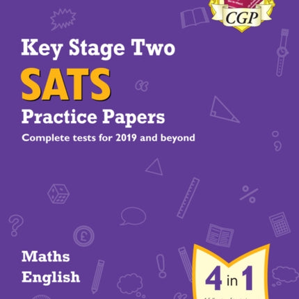 KS2 Maths & English SATS Practice Papers: Pack 1 - for the 2024 tests (with free Online Extras)