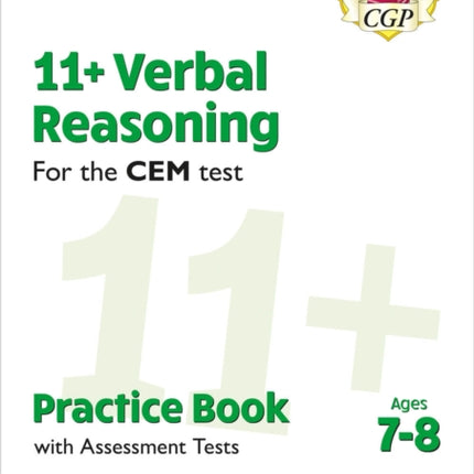 11 CEM Verbal Reasoning Practice Book  Assessment