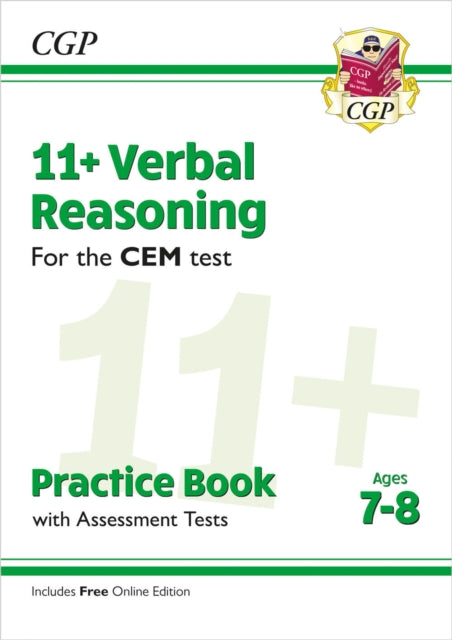 11 CEM Verbal Reasoning Practice Book  Assessment