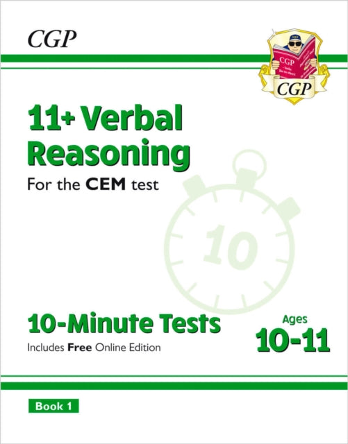 11 CEM 10Minute Tests Verbal Reasoning  Ages 1011