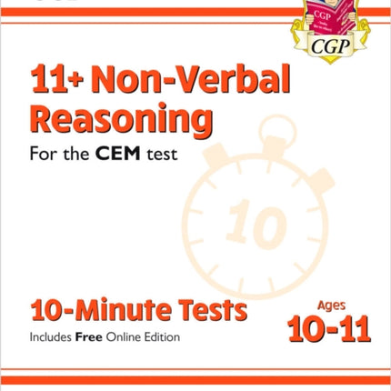 11 CEM 10Minute Tests NonVerbal Reasoning  Ages
