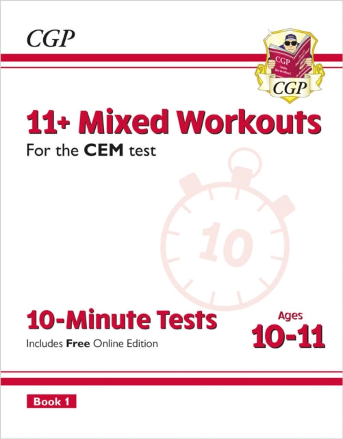 11 CEM 10Minute Tests Mixed Workouts  Ages 1011 Book 1 with Online Edition