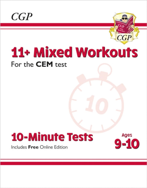 11 CEM 10Minute Tests Mixed Workouts  Ages 910 with Online Edition