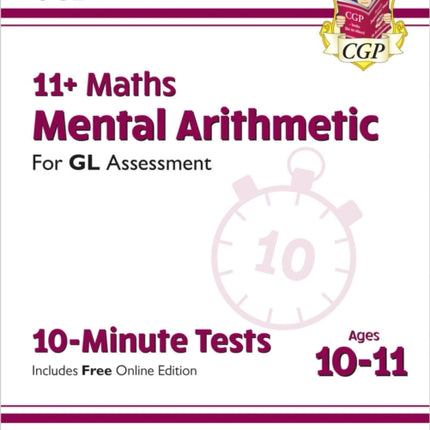 11 GL 10Minute Tests Maths Mental Arithmetic