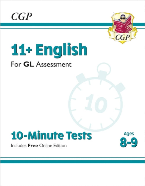 11 GL 10Minute Tests English  Ages 89 with Online Edition