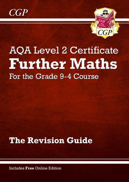 AQA Level 2 Certificate in Further Maths Revision Guide with Online Edition