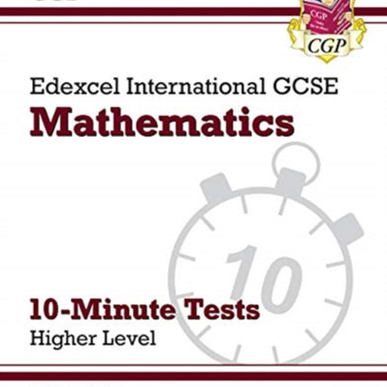 Edexcel International GCSE Maths 10-Minute Tests