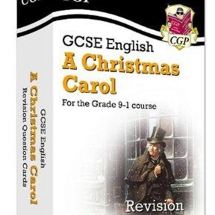 GCSE English - A Christmas Carol Revision Question Cards