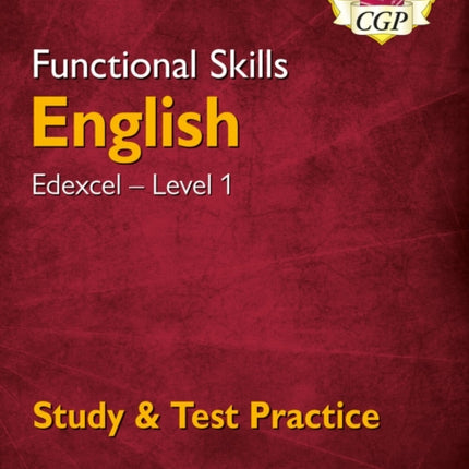 Functional Skills English: Edexcel Level 1 -