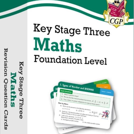 KS3 Maths Revision Question Cards - Foundation