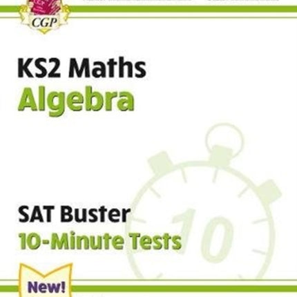 KS2 Maths SAT Buster 10-Minute Tests - Algebra