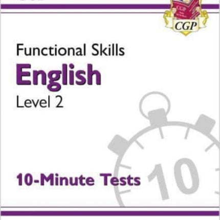 Functional Skills English Level 2 - 10 Minute