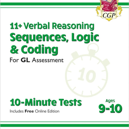 11 GL 10Minute Tests Verbal Reasoning Sequences