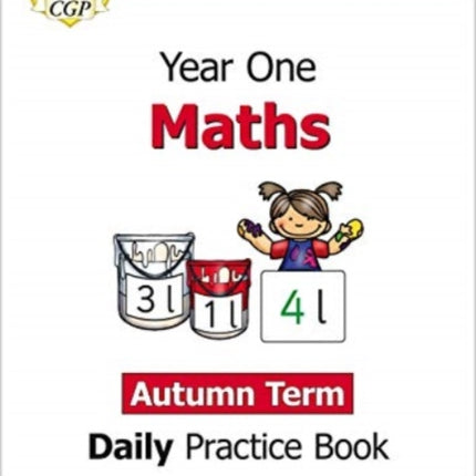 KS1 Maths Year 1 Daily Practice Book: Autumn Term