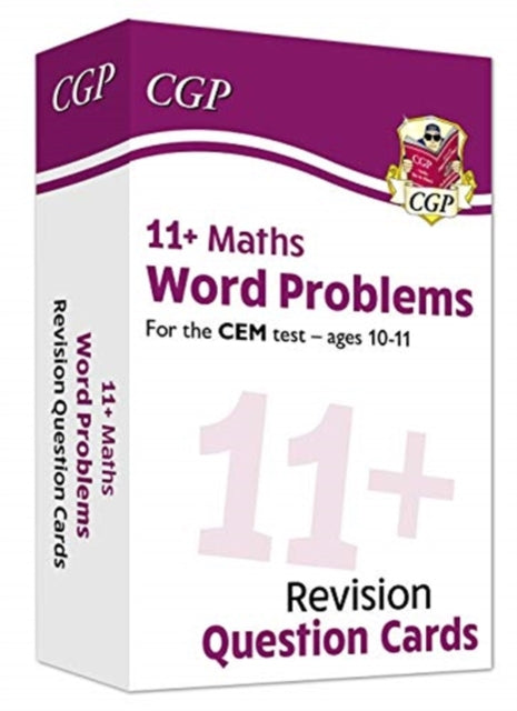 11+ CEM Revision Question Cards: Maths Word