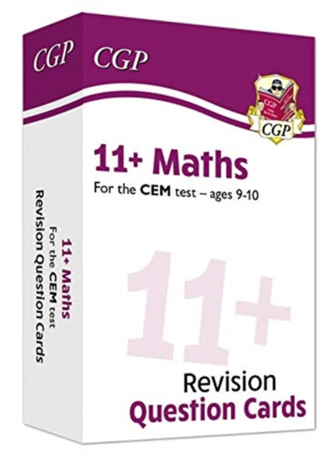 11+ CEM Revision Question Cards: Maths - Ages