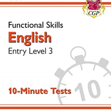 Functional Skills English Entry Level 3 - 10