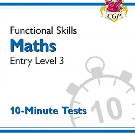 Functional Skills Maths Entry Level 3 - 10 Minute