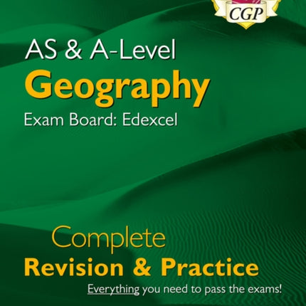 AS and ALevel Geography Edexcel Complete Revision  Practice with Online Edition