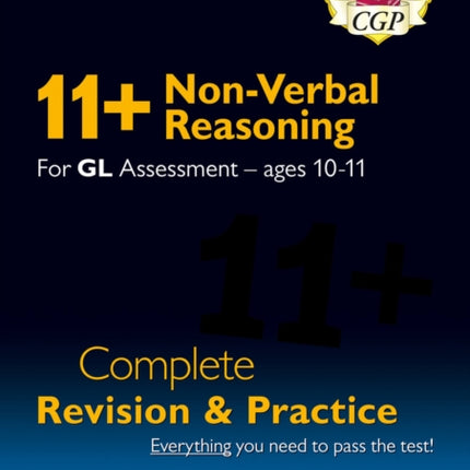11 GL NonVerbal Reasoning Complete Revision and