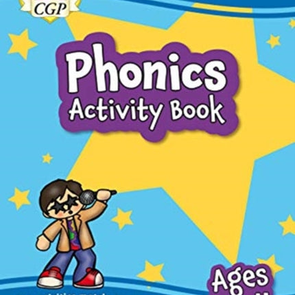 Phonics Activity Book for Ages 3-4 (Preschool)