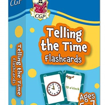 Telling the Time Flashcards for Ages 5-7
