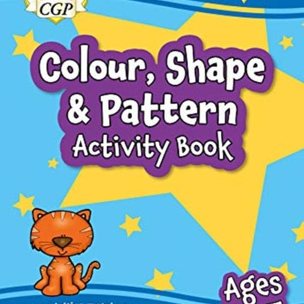 Colour, Shape & Pattern Maths Activity Book for