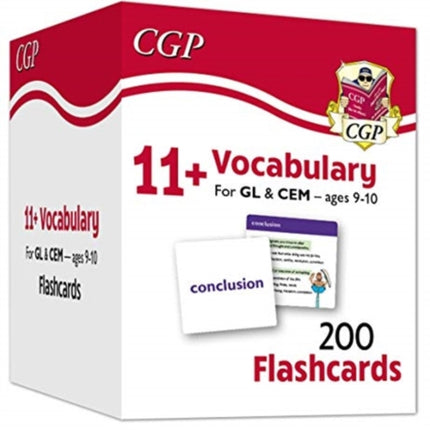 11+ Vocabulary Flashcards for Ages 9-10 - Pack 1