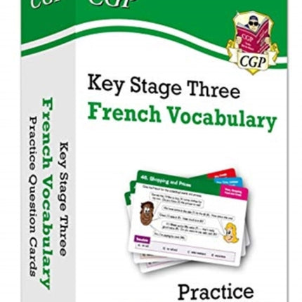 KS3 French: Vocabulary Practice Question Cards