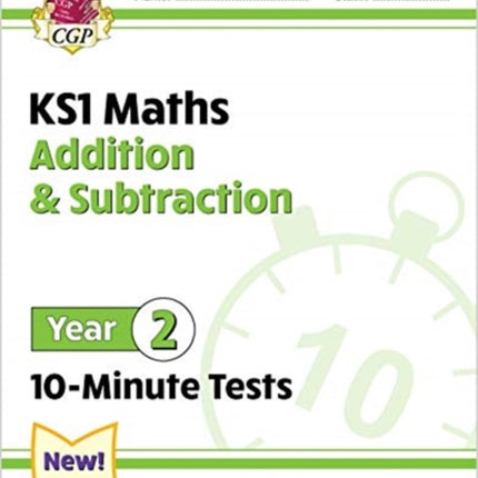 KS1 Year 2 Maths 10-Minute Tests: Addition and