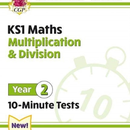 KS1 Year 2 Maths 10-Minute Tests: Multiplication