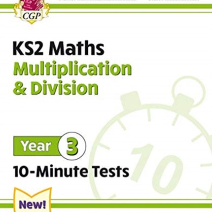 KS2 Year 3 Maths 10-Minute Tests: Multiplication