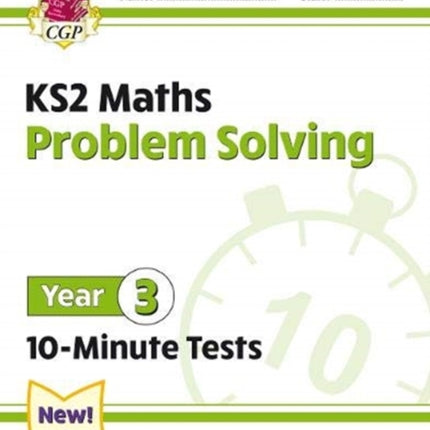 KS2 Year 3 Maths 10-Minute Tests: Problem Solving