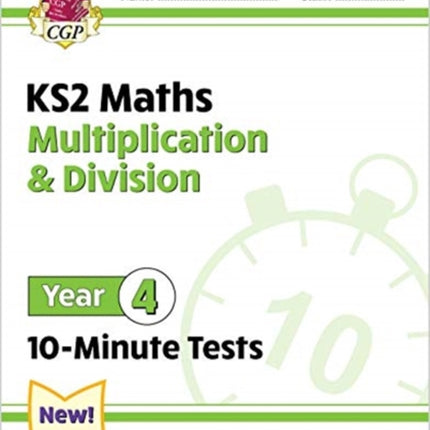 KS2 Year 4 Maths 10-Minute Tests: Multiplication