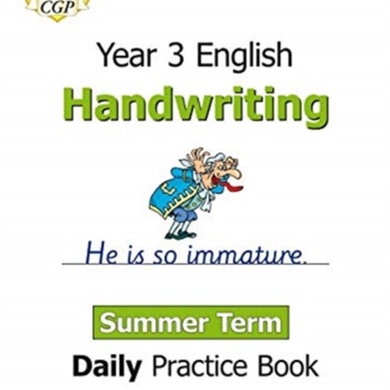 KS2 Handwriting Year 3 Daily Practice Book: