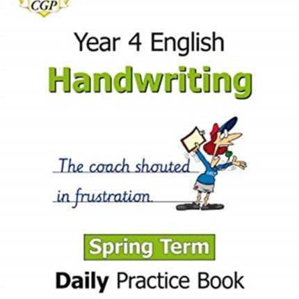KS2 Handwriting Year 4 Daily Practice Book: