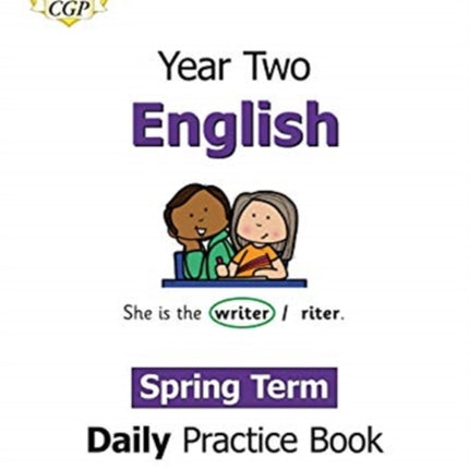 KS1 English Year 2 Daily Practice Book: Spring Term