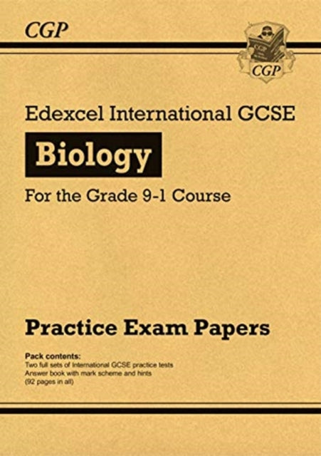 Edexcel International GCSE Biology Practice