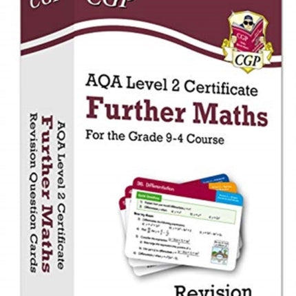 AQA Level 2 Certificate: Further Maths - Revision
