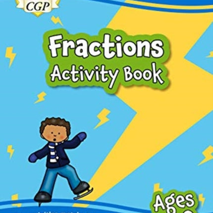 Fractions Maths Activity Book for Ages 7-8 (Year