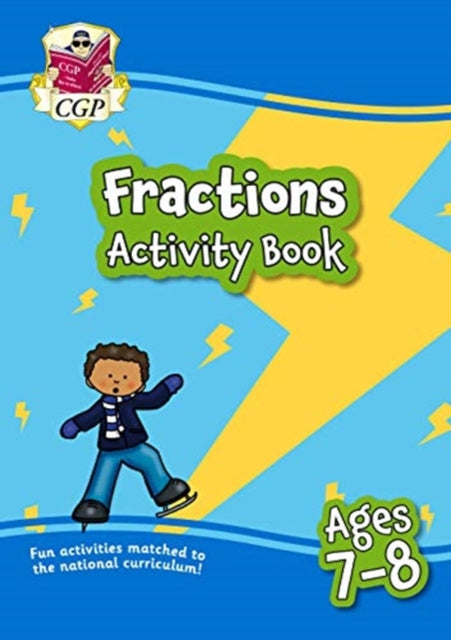 Fractions Maths Activity Book for Ages 7-8 (Year