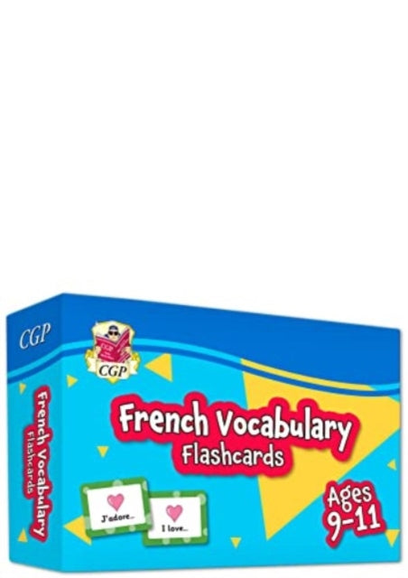 French Vocabulary Flashcards for Ages 9-11 (with