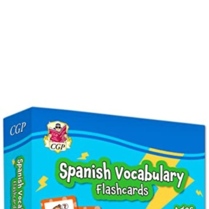 Spanish Vocabulary Flashcards for Ages 7-9 (with